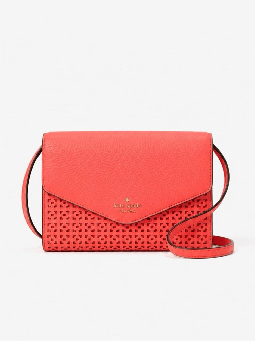 kate spade Winni Wakefield Coral Pink convertible crossbody